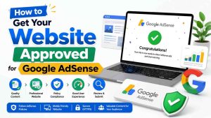 Website Approved for Google AdSense